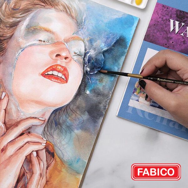 Tập Lò Xo Giấy Vẽ Màu Nước Renaissance 15 Trang 200gsm R111