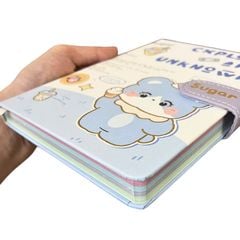 Sổ Tay Ghi Chép - Sổ Nhật Ký - Sổ Teen Gấu Xanh Dễ Thương