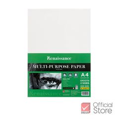 Xấp Giấy Vẽ Renaissance 50 Trang A4/A3 Smooth 2 sides 200gsm