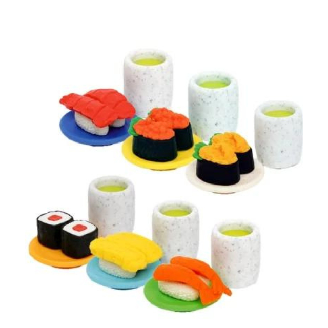 Gôm Tẩy Lắp Ráp Iwako Hình Mini Sushi