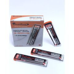 Ruột chì bấm 0.5, ngòi chì kim, ruột bút chì B/HB/2B/2mm ống 15 ngòi