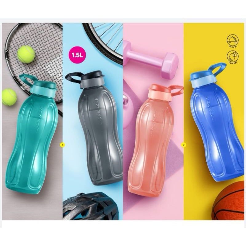 Bình Đựng Nước Eco Bottle 1.5Lít Nhựa PP An Toàn Sức Khỏe