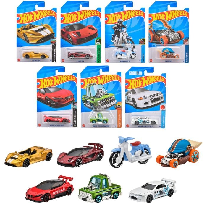 Mô Hình Xe Hot Wheels C4982 Xe Đồ Chơi Trẻ Em Nhiều Mẫu
