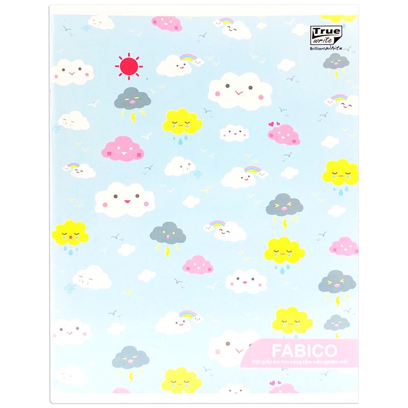 Lốc 5 Cuốn Tập Vở Học Sinh 200 Trang 4 ôLy 80gsm Giấy TrueWrite