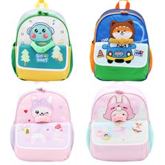 Balo Mẫu Giáo Nhỏ Suneight 90248 Siêu Nhẹ Bé Trai Bé Gái Đi Học