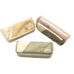 Bóp Viết Vải SHU 7869 Fashion Hộp Bút 2 Ngăn Khóa Kéo Chống Nước