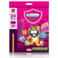 Bộ bút chì màu gỗ vẽ siêu sáng 12/18/24/48 màu Master Art super bright