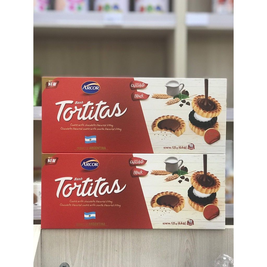 Bánh Tortitas hộp giấy 125g Argentina chính hãng