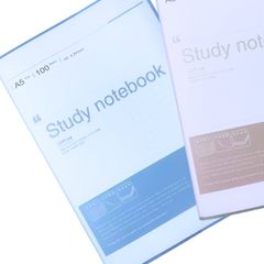Sổ Dán Gáy - Sổ Văn Phòng A5 Study Notebook DEPAI 200 Trang Kẻ Ngang
