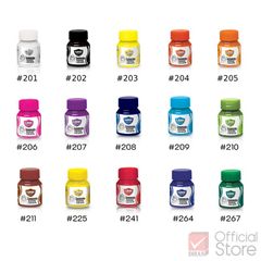 Lọ Màu Nước Poster Colour Master Art Lọ 20ml Vẽ, Sơn Được Trên Mọi Chất Liệu