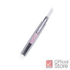 Dao rọc giấy bằng kim loại, lưỡi dao 9mm nhiều màu pastel xinh xắn, nhỏ gọn, dễ cầm  PC-901