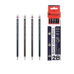 Hộp 12 cây bút chì Gỗ 2B QUANTUM QP910