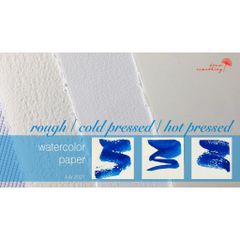 Tập Giấy Vẽ Màu Nước 15 Trang 200Gsm Renaissance Rough & Smooth Surface Fine Art Series