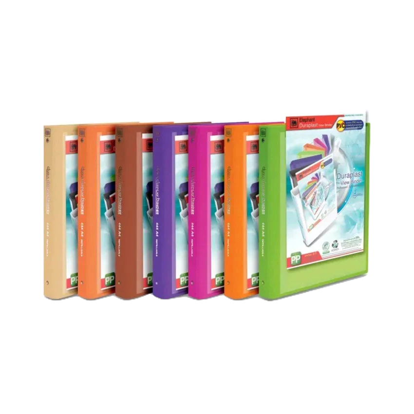 Bìa còng 3 nhẫn 444A4 gáy 3.5cm Elephant kèm 20 file lá lưu trữ tài liệu