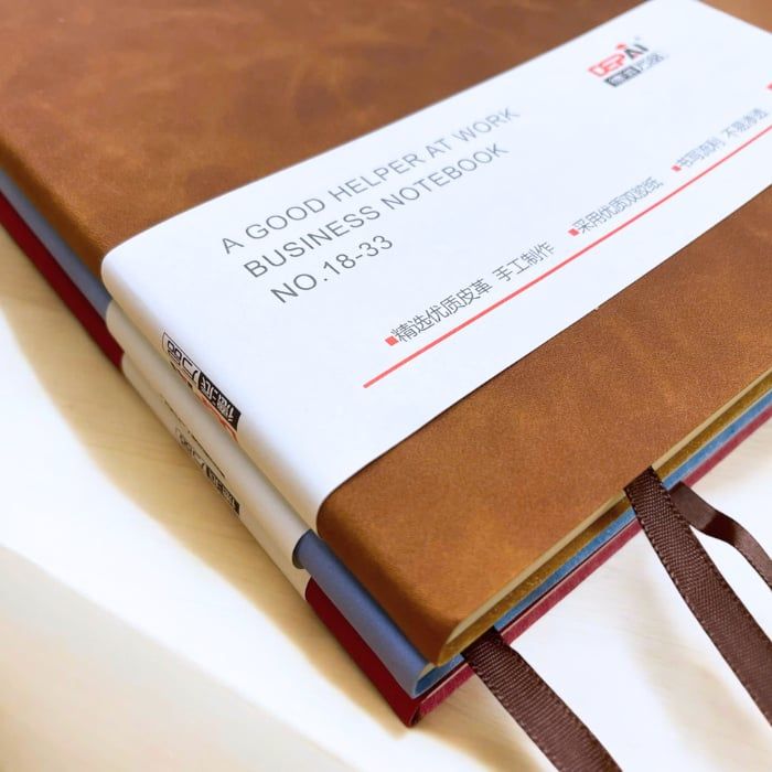 Sổ Tay Ghi Chú Bìa Da B5 Depai 232 Trang 80g - Sổ Kế Hoạch Planner, Nhật Kí, Journal A525-33