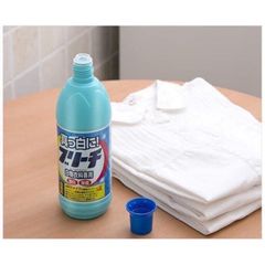Nước tẩy trắng quần áo chai lớn 1,5L Rocket chuyên dùng cho vải trắng Nội địa Nhật Bản