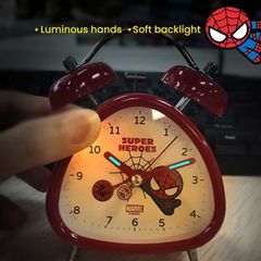 Đồng Hồ Báo Thức Chuông Kép Nhân Vật Disney Chuyển Động Thạch Anh