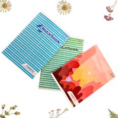 Lốc 5 Cuốn Tập Vở Sinh Viên 200 Trang 1 Dòng Kẻ Giấy 80gsm Truewrite white