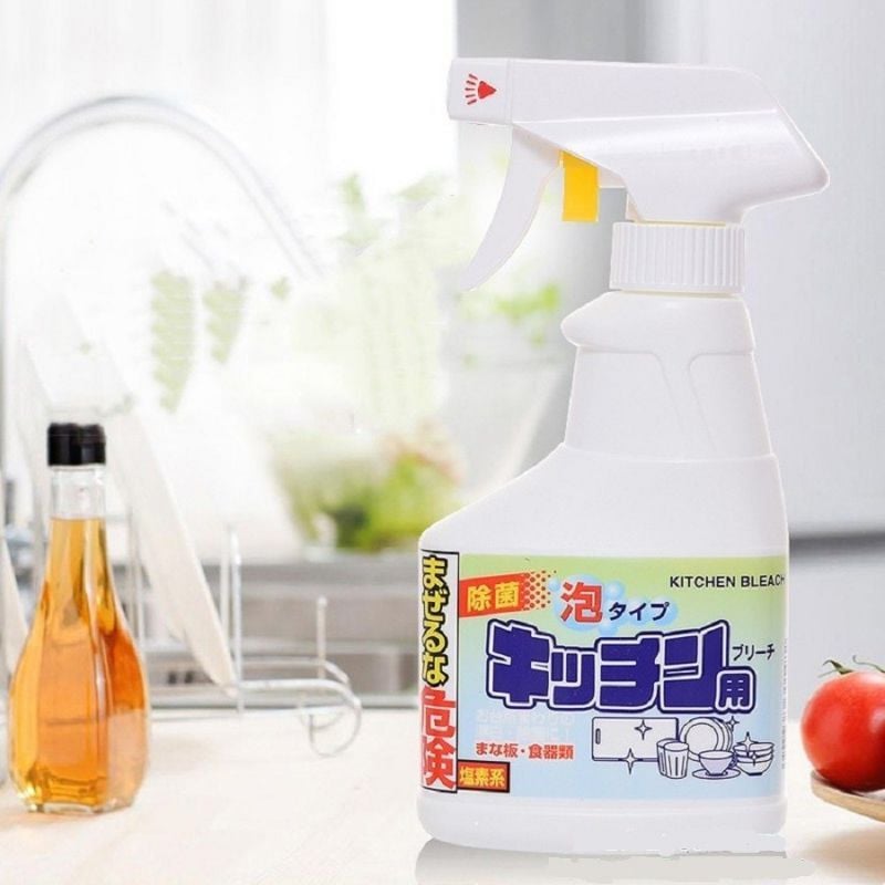 Chai xịt tẩy rửa đa năng, vệ sinh bồn cầu, vệ sinh kính, tẩy rửa đồ dùng nhà bếp 300ml Rocket Nhật Bản