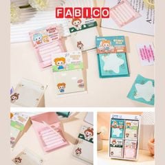 Set 60 Giấy Note Ghi Chú, Giấy Nhớ Hình Vuông Dán Depai Giấy Ghi Chú Loại Chất Lượng Cao Tiện Lợi Học Sinh