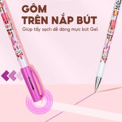 Combo 5 Bút Gel Xóa được TL TP-GELE01 Mực Xanh/Tím/Đen