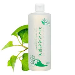 Nước Hoa Hồng Dành Cho Da Dầu Mụn Từ Diếp Cá Tía Tô Toner Chinoshio Dokudami Natural Skin Lotion Nhật Bản 500ml