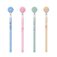 Bút Chì Khúc Elfen Plus - Bút Viết Chì Đốt HB Cho Bé Tập Viết Vẽ Tranh  - Chì Đậm Nhiều Màu