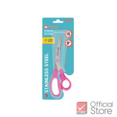 Kéo văn phòng Elephant, Kéo Inox Economy 5,6.5,8, 8.5inch, model OFE 1150 Neon Pastel, đủ màu
