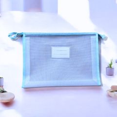 Túi Lưới Trong Suốt  A4 -136 khóa Kéo Chắc Chắn Đựng Tài Liệu