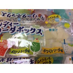 Kẹo dẻo soda 4 vị candy sugar box Nhật Bản 27g