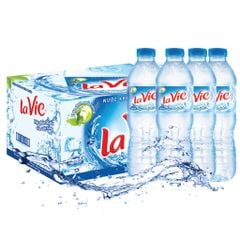 Chai lẻ nước suối, nước tinh khiết Lavie