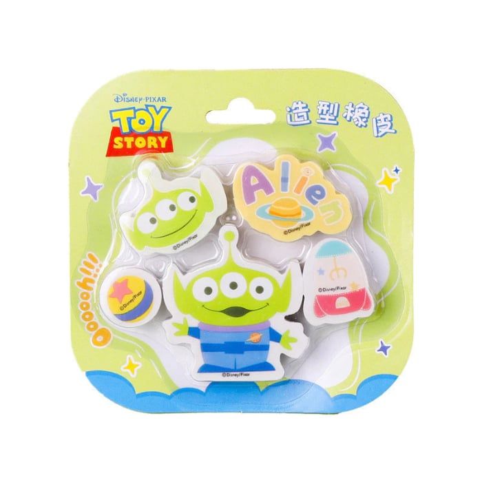 Vỉ Gôm Tẩy Bút Chì Disney - Tẩy Mô Hình Nhiều Mẫu Dễ Thương