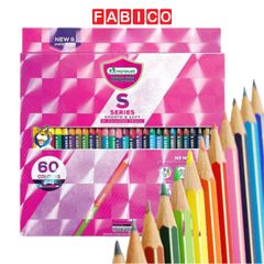 Bộ 60 Màu Bút Chì Màu 2 đầu MasterArt Thái Lan