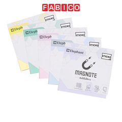 Giấy Note Ghi Chú Từ Tính 3x3 inch Magnote Elephant 100 Tờ