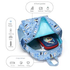 Balo Mầm Non Nhỏ Siêu Nhẹ Sun Eight 90247 Cho Bé Trai Bé Gái