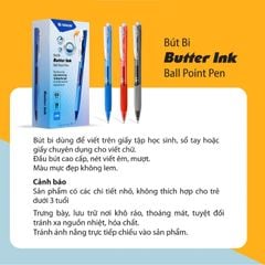 Combo 5 Cây Bút Bi Thiên Long TL- 095 Nét Mảnh Ngòi 0.5mm