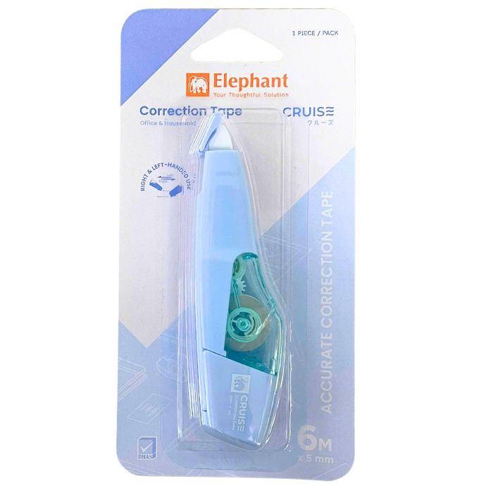 Bút Xóa Kéo Cruis Elephant Accurate Correction Tape 6M X 5MM
