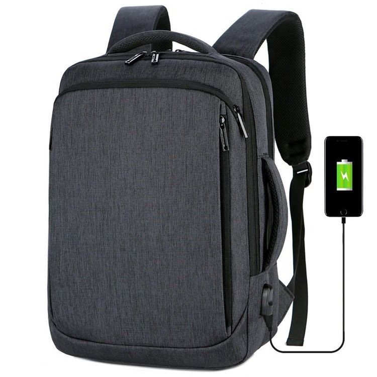 Ba Lô Laptop Đa Năng Omaska 023 Đựng Laptop 15.6inch Balo Chống Nước - Màu Đen