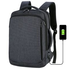 Ba Lô Laptop Đa Năng Omaska 023 Đựng Laptop 15.6inch Balo Chống Nước - Màu Đen