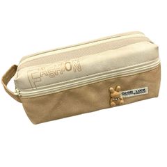 Bóp Viết Vải SHU 7867 Fashion Good Luck Hộp Bút 2 Ngăn Khóa Kéo Chống Nước