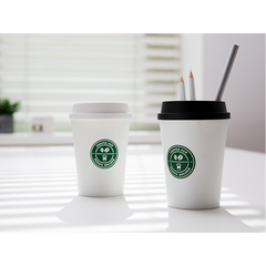Cốc coffee đựng bút dễ thương