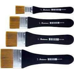 Cọ quét mảng lớn, cọ quét sơn màu nước nylon đa năng Renaissance Synthetic 1/1.5/2/2.5 inch