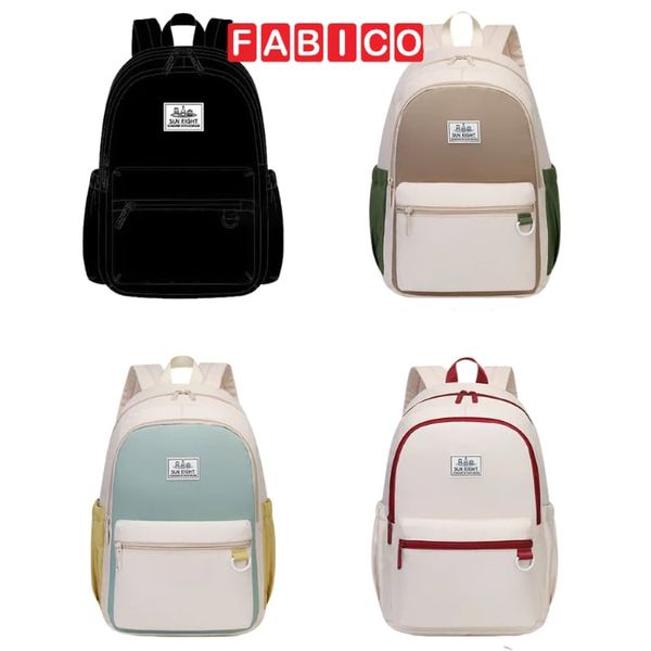 Ba Lô Thời trang Teen Nữ Sun Eight 8472 Chống Nước Siêu Nhẹ Nhiều Ngăn