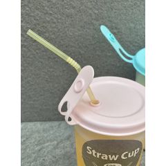 Cốc Uống Nước Có Nắp Đậy Cắm Ống Hút Kokubo S Select Nắp Nhật Bản 500ml