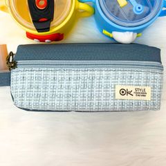 Bóp Viết Vải Style SHU 7588, Hộp bút Dễ Thương 2 Ngăn Cho Nữ