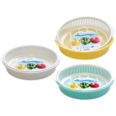 Giá Nhựa, Rổ Nhựa Đựng Hoa Quả, Rau Củ 2 lớp NaKaYa Nhật Bản