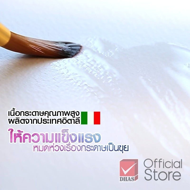 Tập Lò Xo Giấy Vẽ Màu Nước Renaissance 15 Trang 200gsm R111