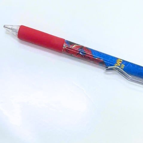 Bút Chì Kim Bấm Thân Bấm Đầu Ngòi 0.7mm Kèm Đầu Tẩy Spiderman Disney - Bút Chì Cơ Học Thay Ngòi Cho Học Sinh Văn Phòng