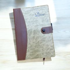 Sổ Tay Bìa Da B5 Depai Giấy Kẻ Ngang 184 Trang 70g Chống Nước - Sổ Kế Hoạch Planner, Nhật Kí, Journal