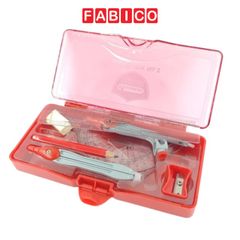 Bộ 7 Món Compa Học Sinh, Thước Đo Làm Toán Geo Metrix NO.2 Master Art